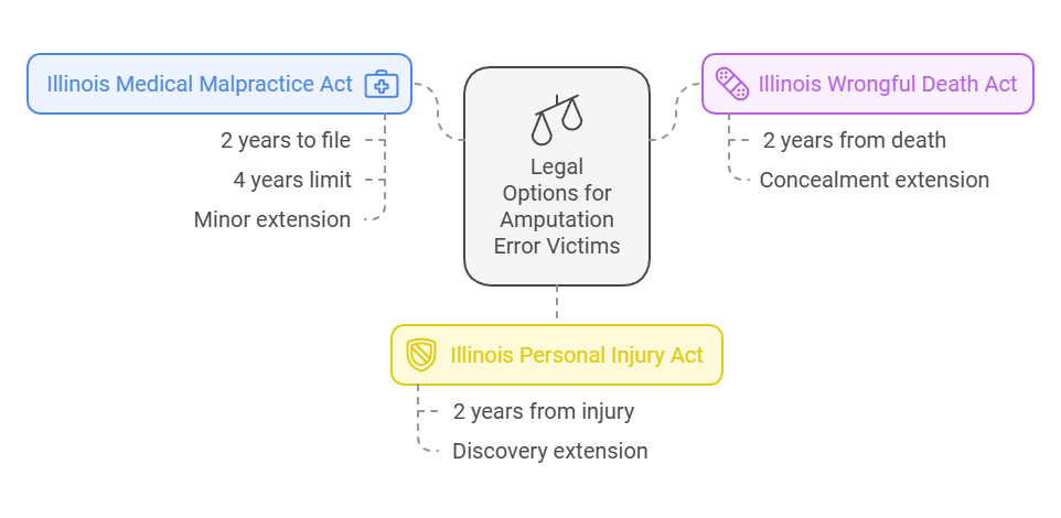 Legal Options for Victims of Amputation Errors in Chicago