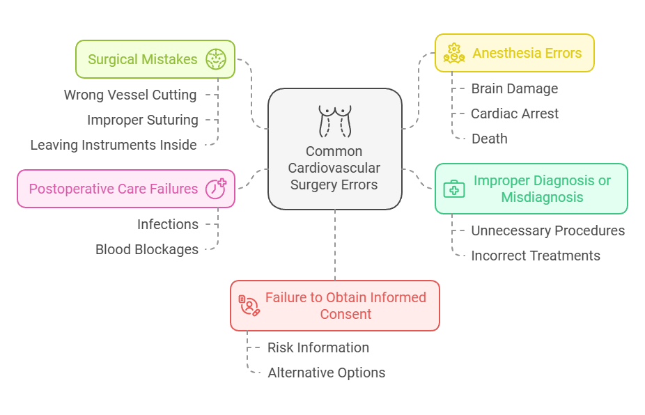 Common Cardiovascular Surgery Errors
