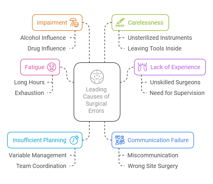Leading Causes of Surgical Errors You Should Know